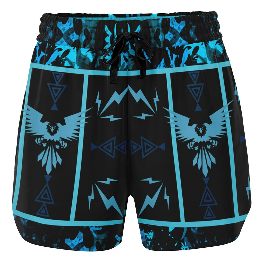 $NiieihiiNookei Athletic Loose Shorts - AOP