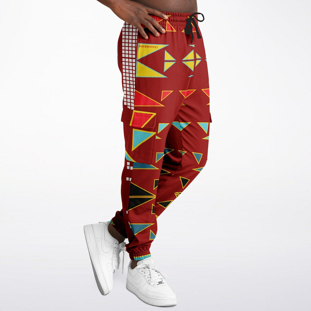 $NiieihiNookei Athletic Cargo Sweatpants - AOP