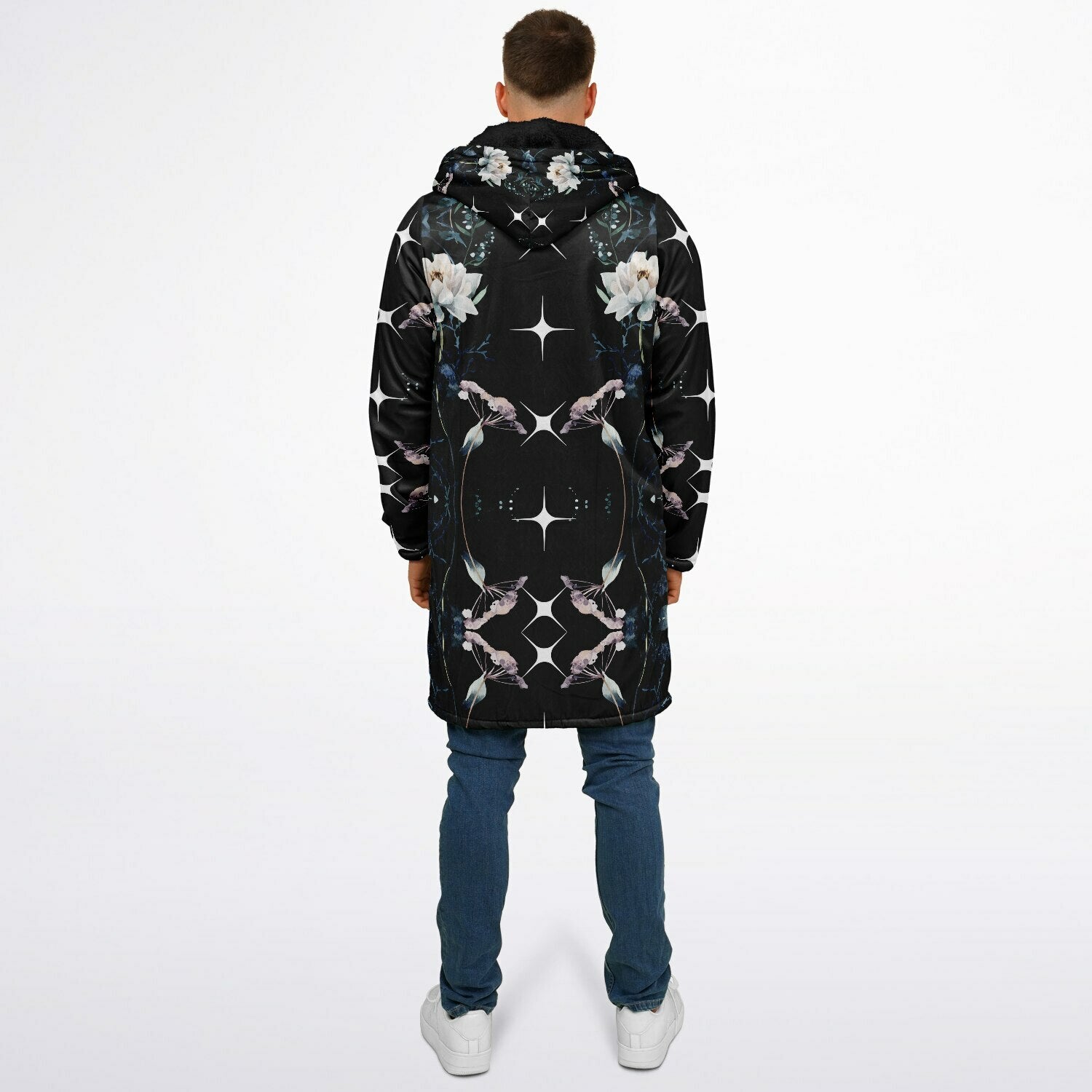 $NiieihiiNookei Zipper Cloak - AOP