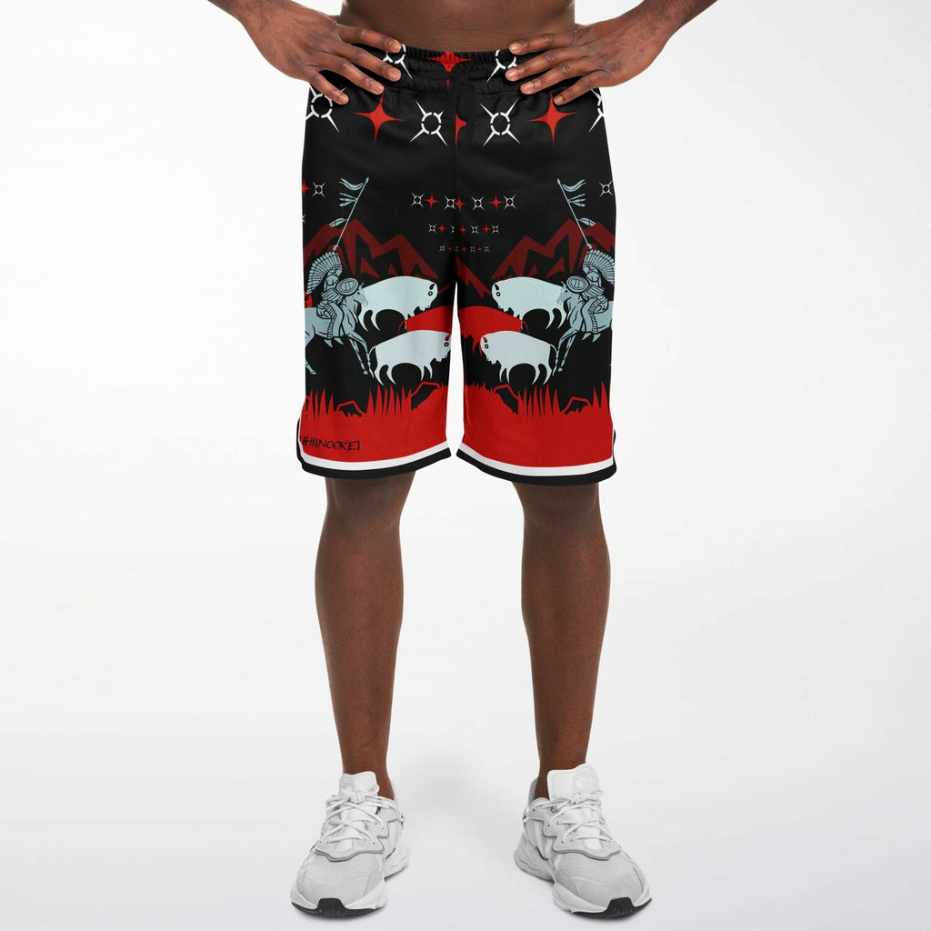 $NiieihiiNookei Basketball Short Rib - AOP