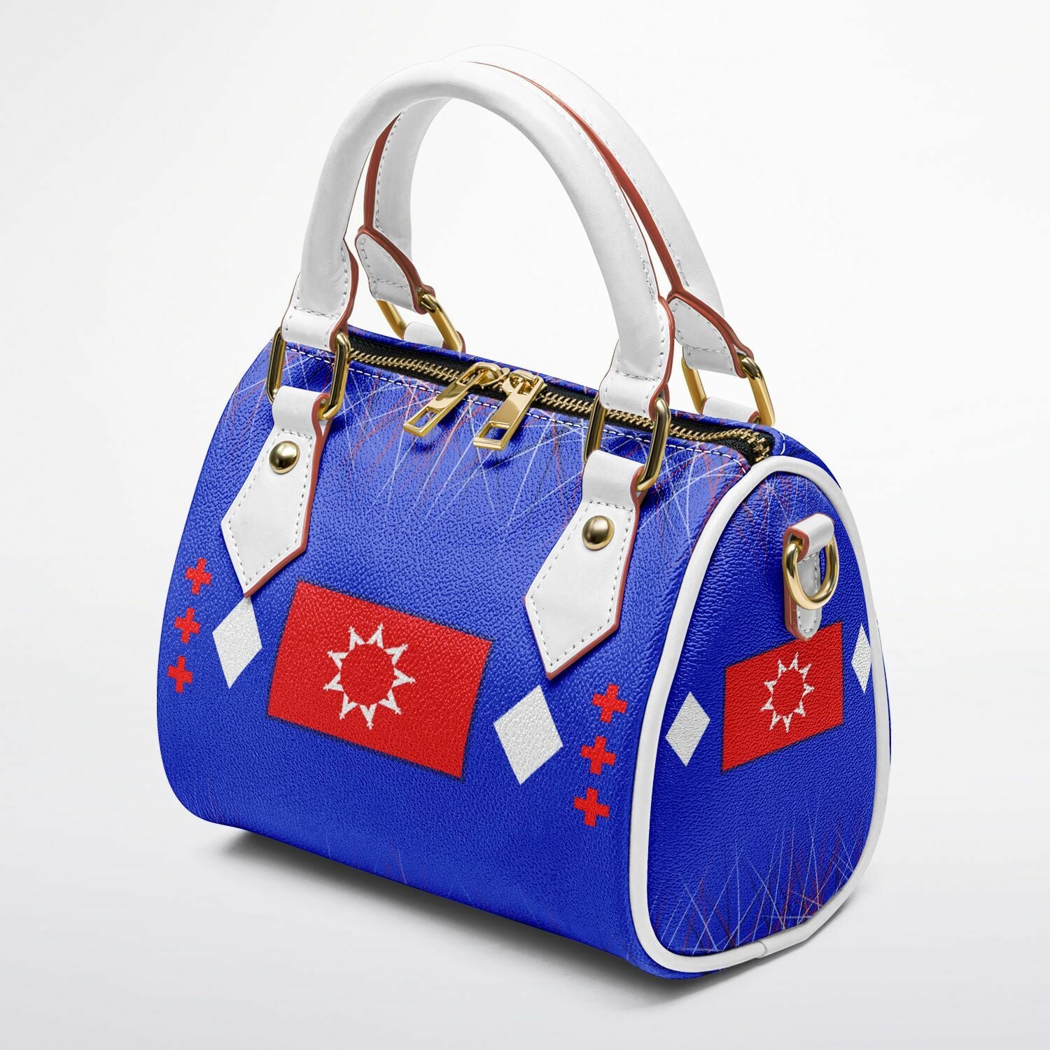 $NiieihiiNookei OST Flag Crossbody Handbag - AOP
