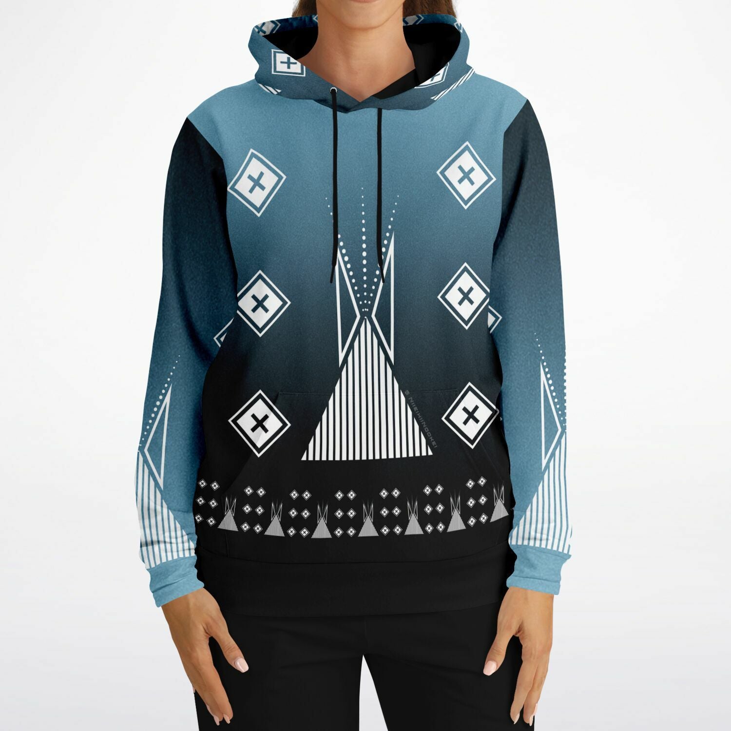 $NiieihiiNookei Athletic Hoodie - AOP