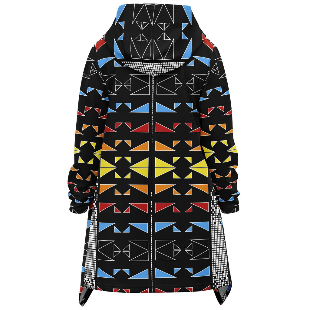 $NiieihiiNookei Fashion Elongated Cloak - AOP