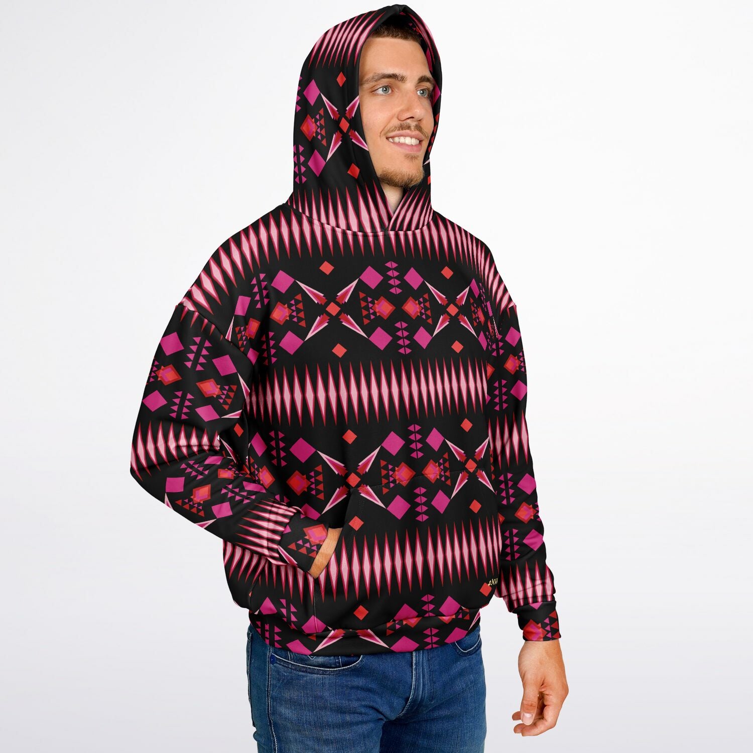 $NiieihiiNookei Heavyweight Oversized Hoodie - AOP