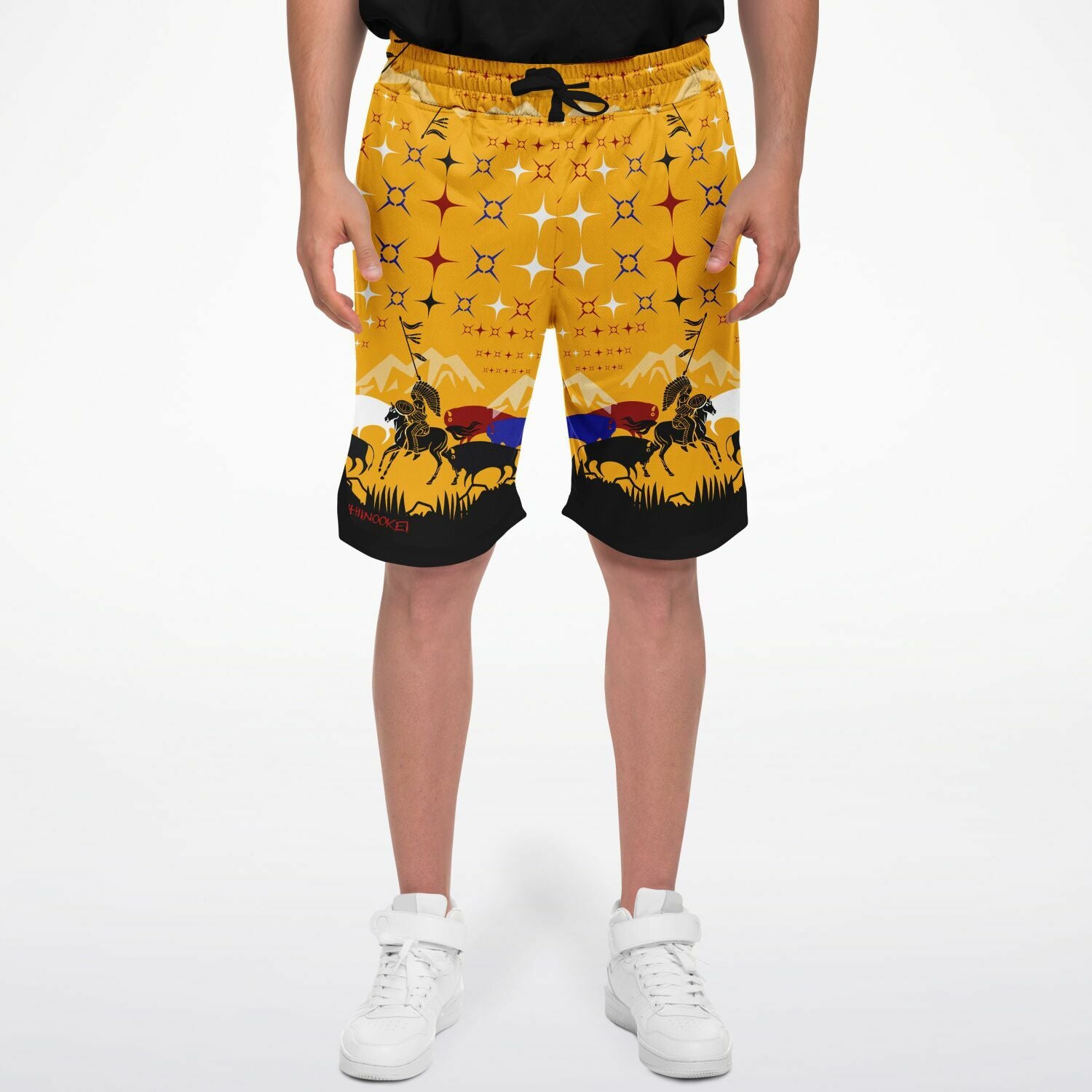 $NiieihiiNookei Basketball Short Rib - AOP