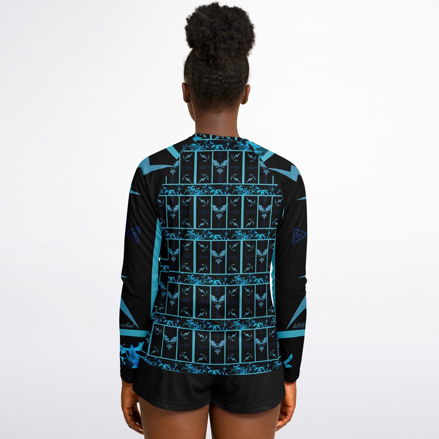 $NiieihiiNookei Women's Long Sleeve Performance Shirt - AOP