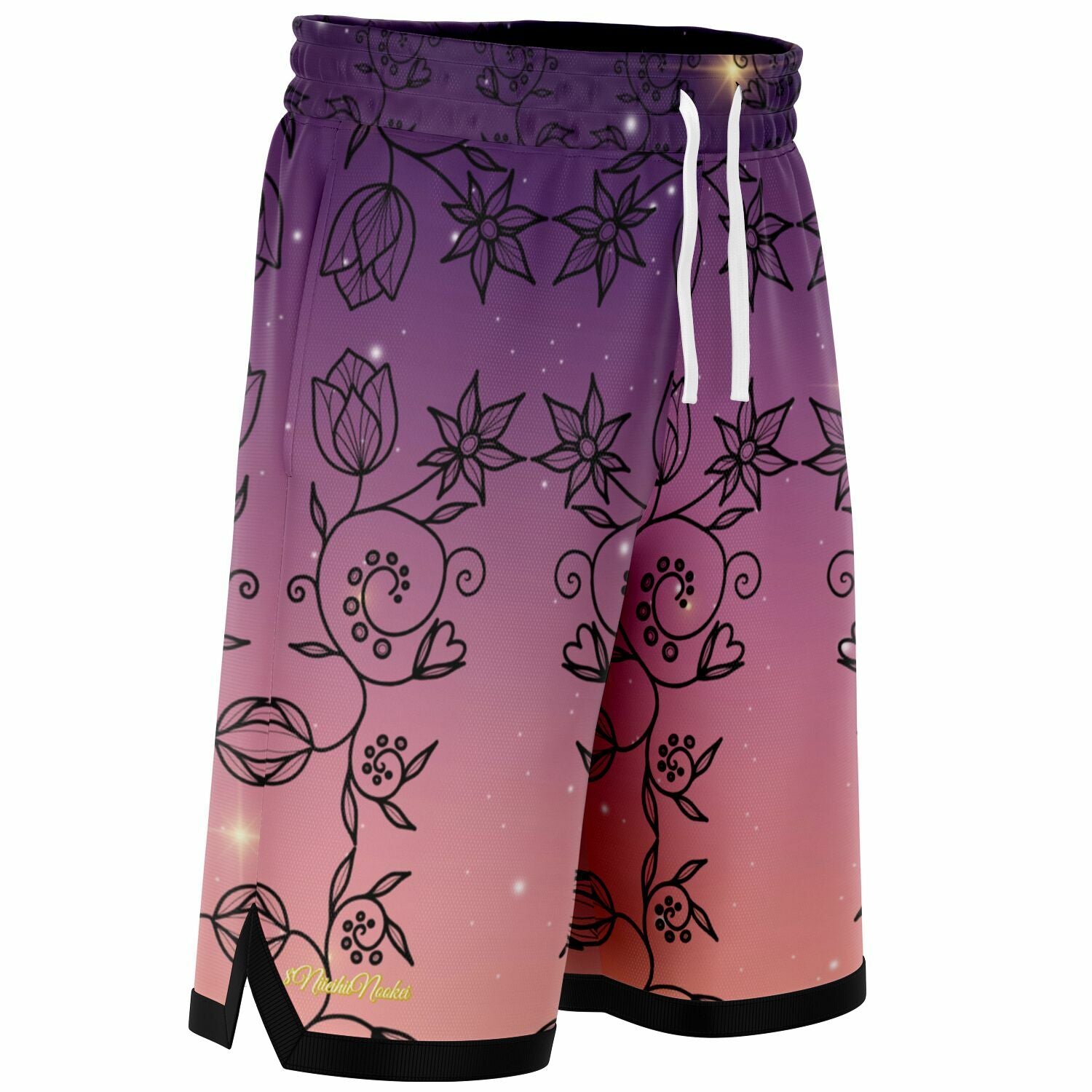 $NiieihiiNookei Basketball Short Rib - AOP