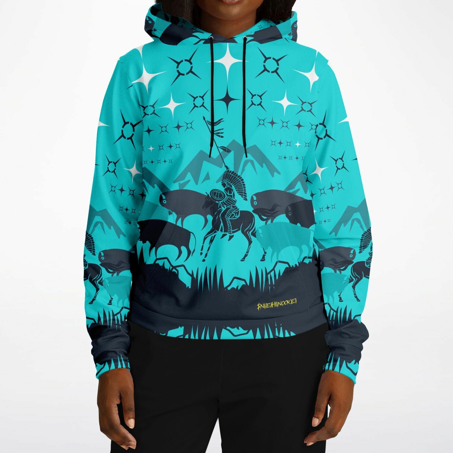 $NiieihiiNookei Athletic Hoodie - AOP