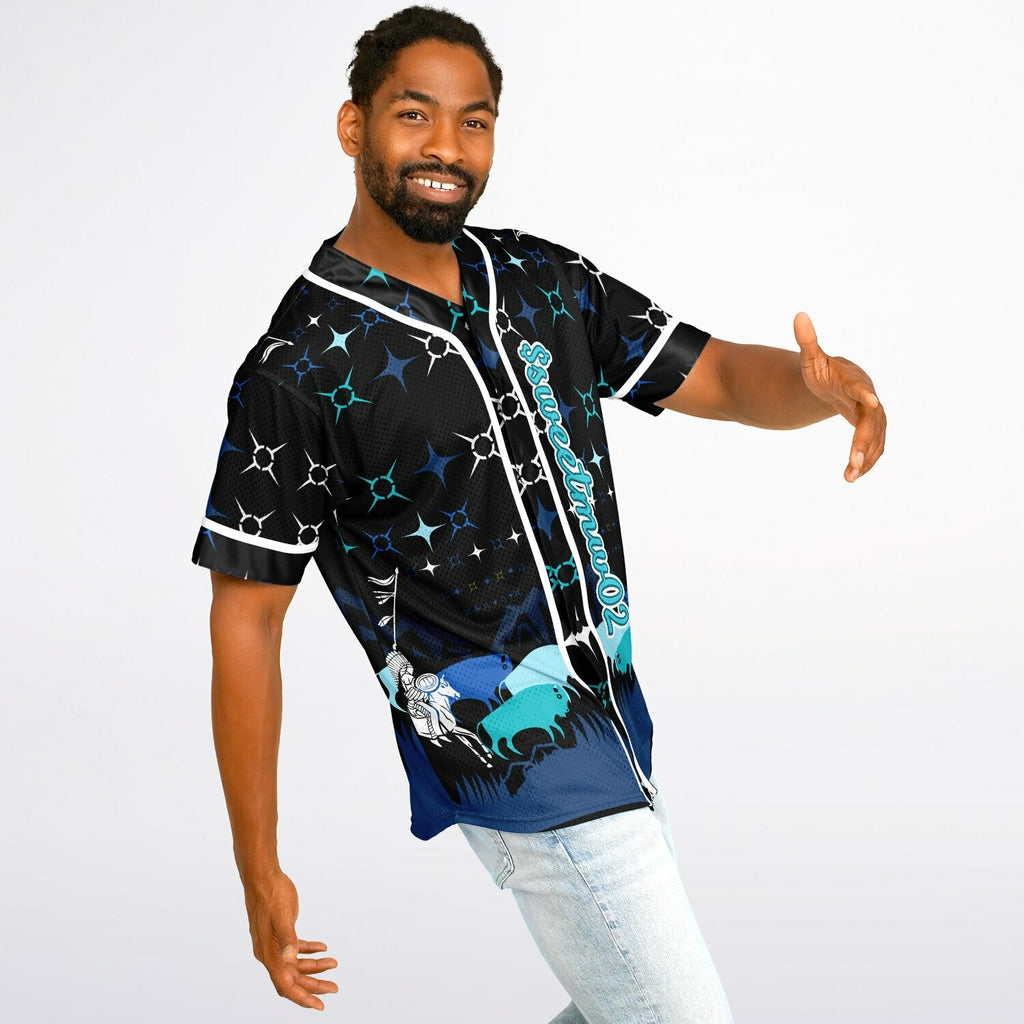 #02 Dorianna Premium Baseball Jersey - AOP