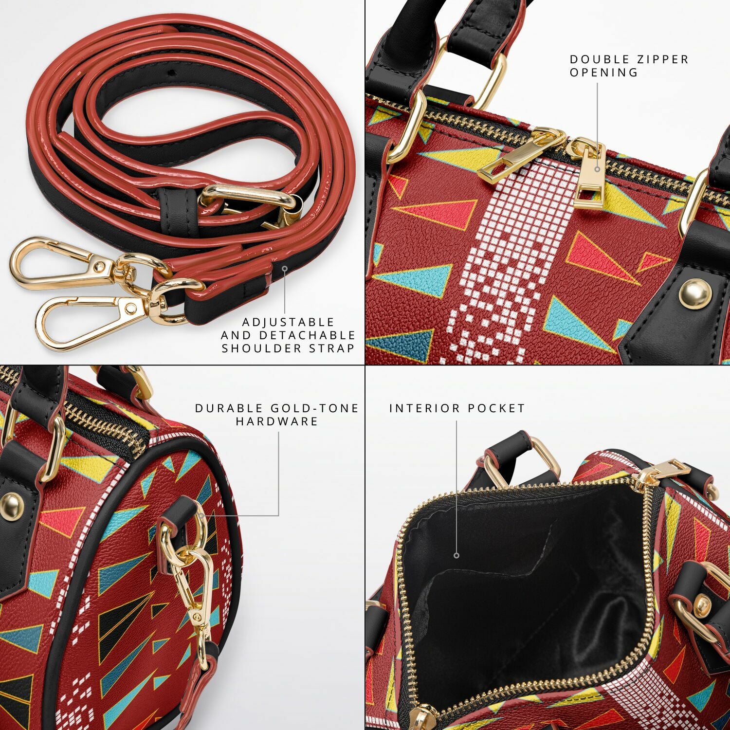 $NiieihiiNookei Crossbody Handbag - AOP