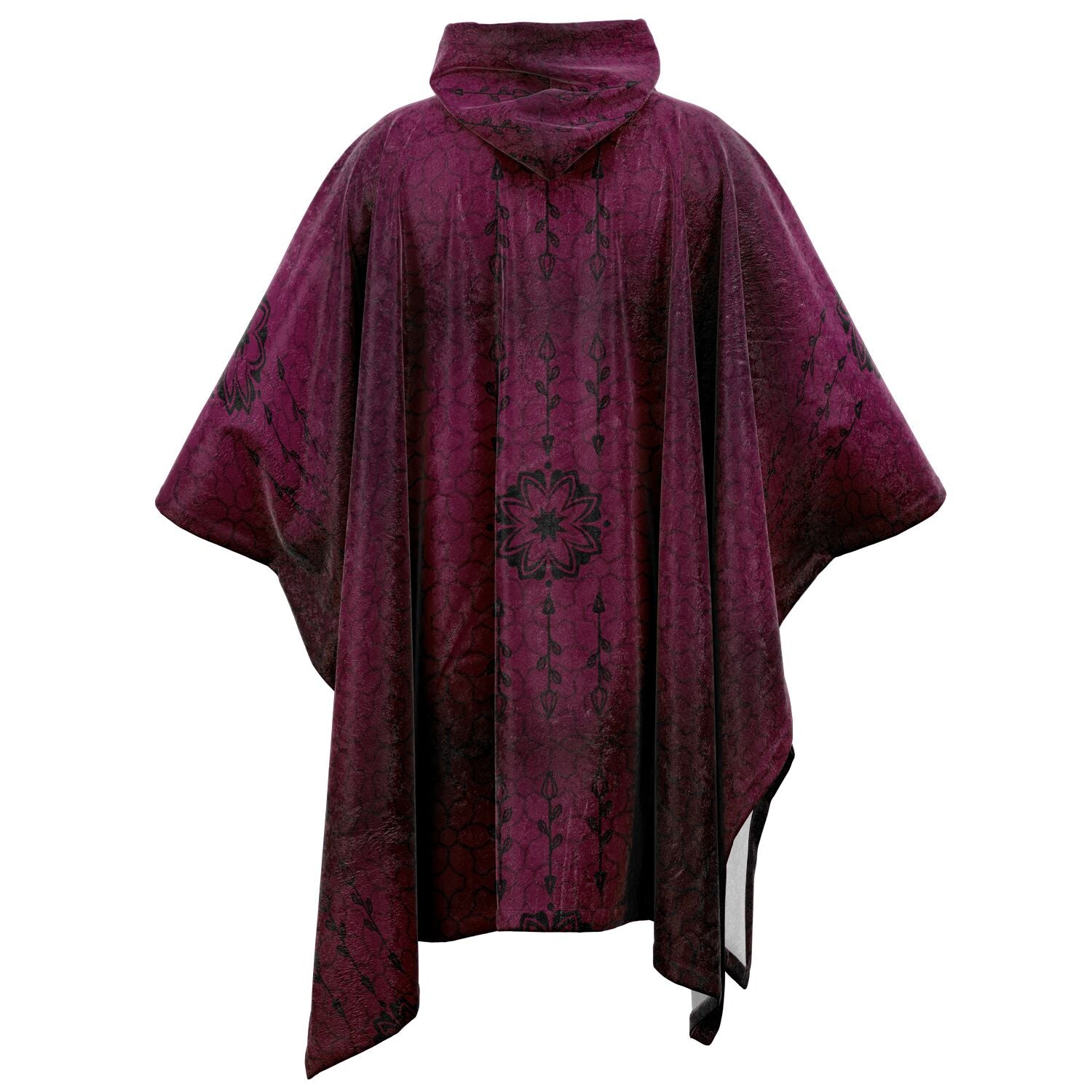 $NiieihiiNookei Flannel Blanket Poncho - AOP