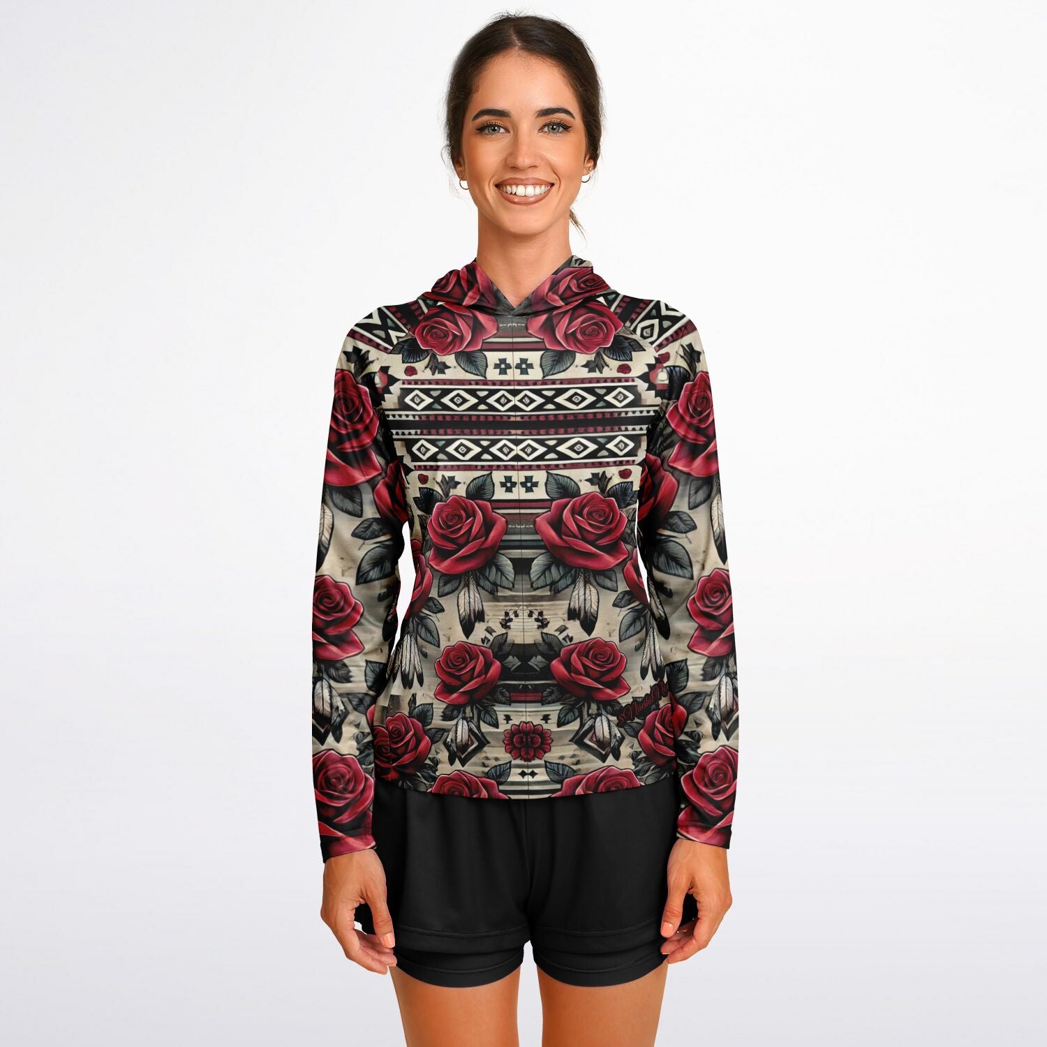 $NiieihiiNookei Women's Performance Hoodie- AOP