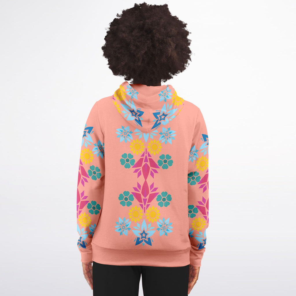 $NiieihiiNookei Athletic Zip-Up Hoodie - AOP