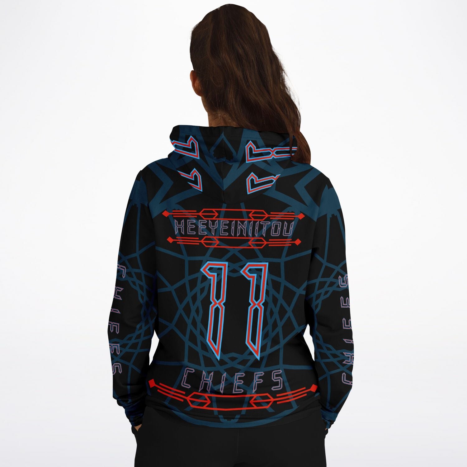 $NiieihiiNookei Athletic Hoodie - AOP