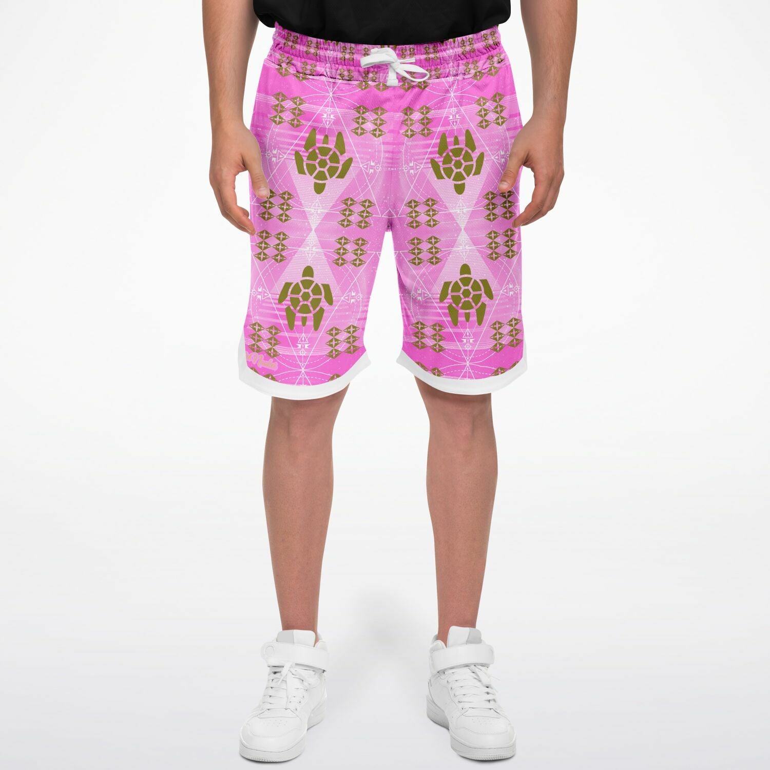 $NiieihiiNookei Basketball Short Rib - AOP