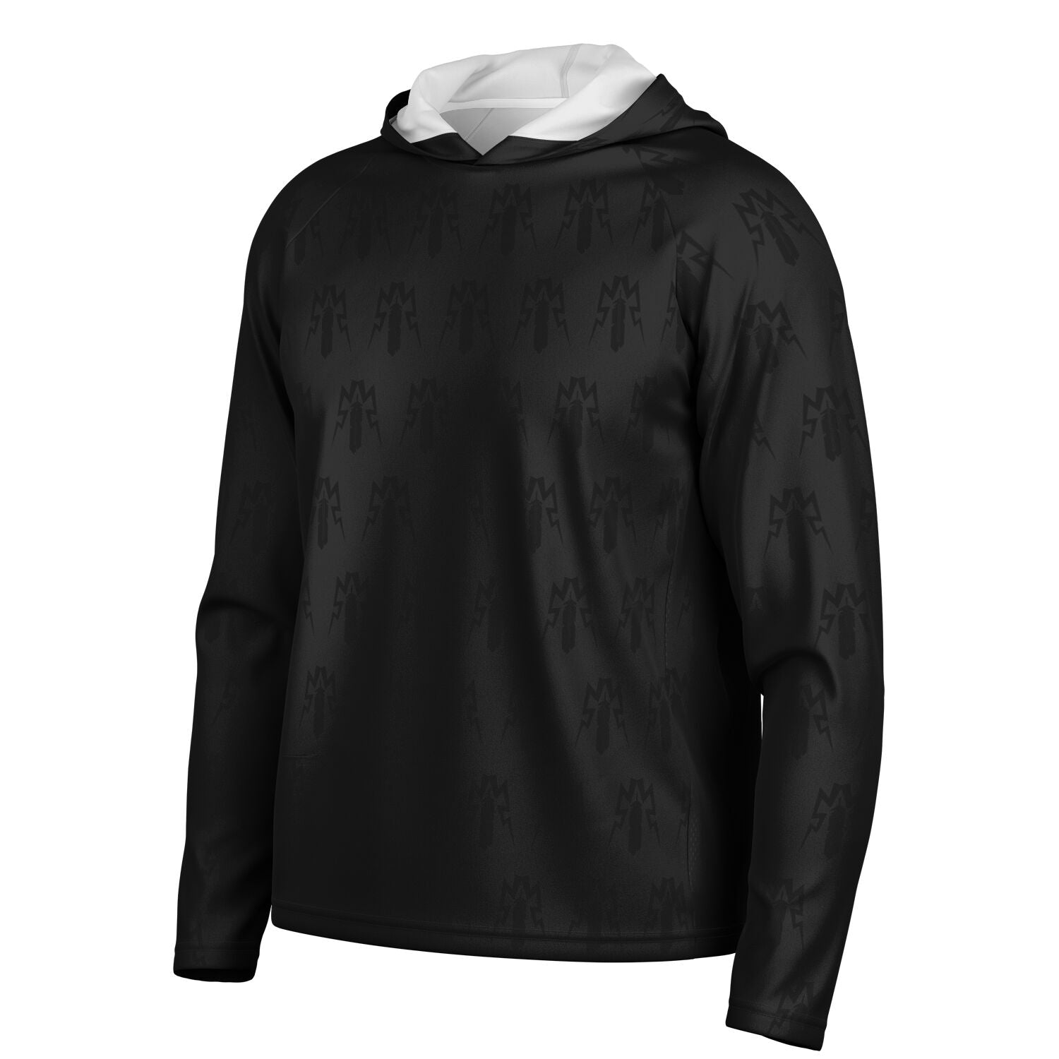 $NiieihiiNookei Fade To Black Performance Hoodie  - AOP