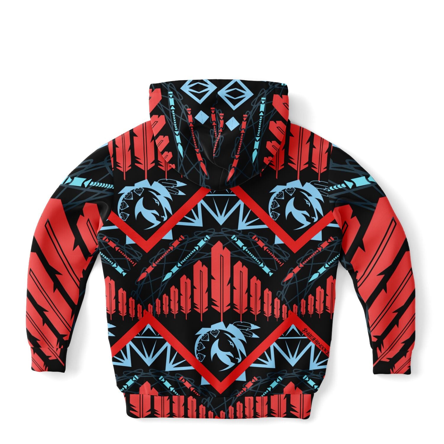 $NiieihiiNookei Athletic Kids Hoodie - AOP