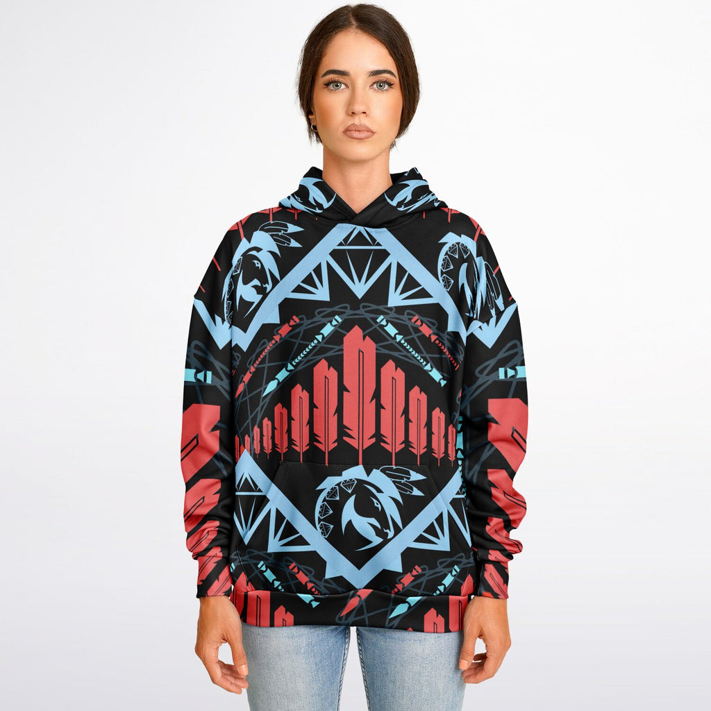 $NiieihiiNookei #Heavyweight Oversized Hoodie - AOP