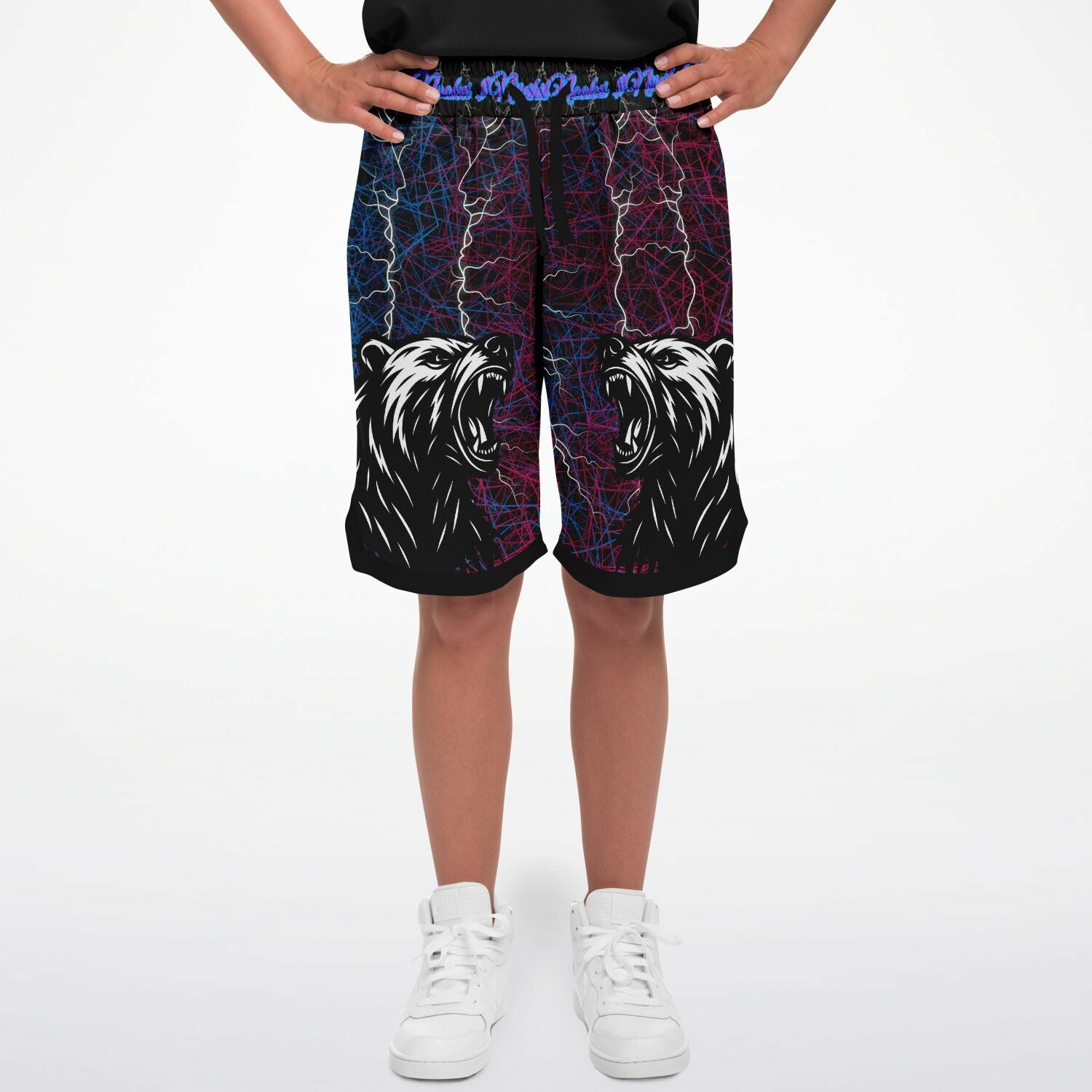 $NiieihiiNookei Basketball Short Rib - AOP