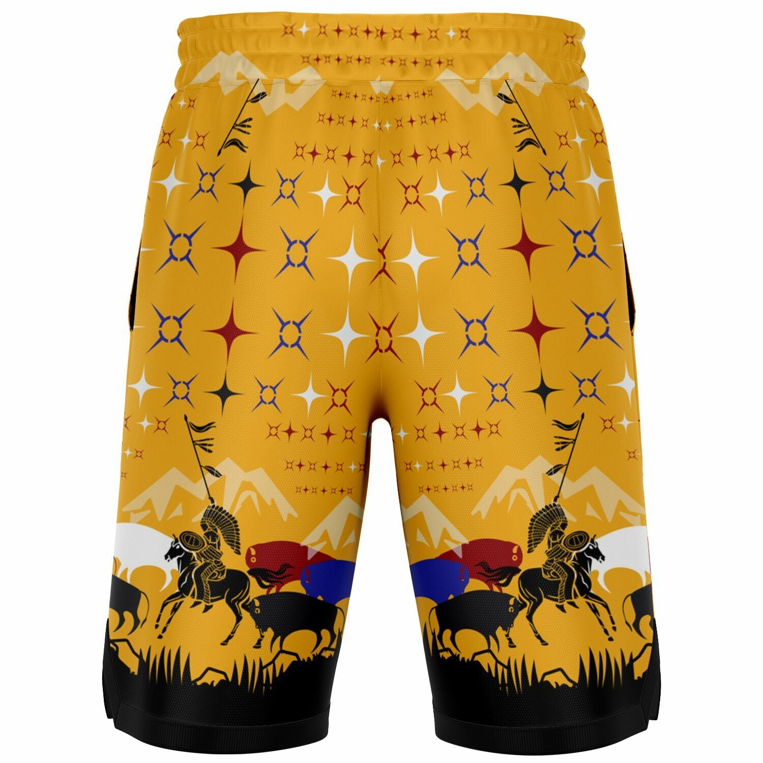 $NiieihiiNookei Basketball Short Rib - AOP