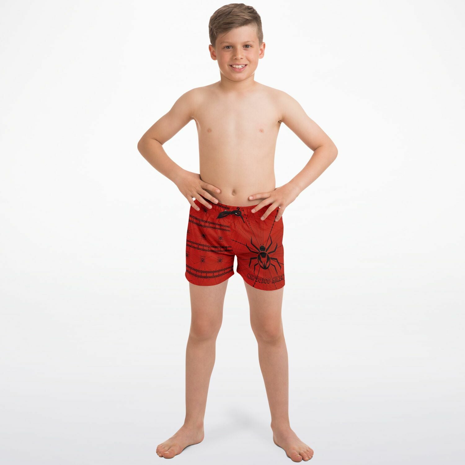 Spyder Kids Swim Trunks - AOP