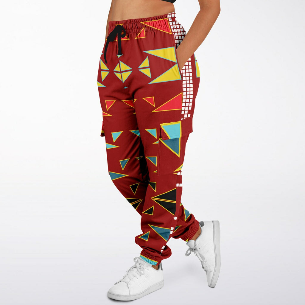 $NiieihiNookei Athletic Cargo Sweatpants - AOP