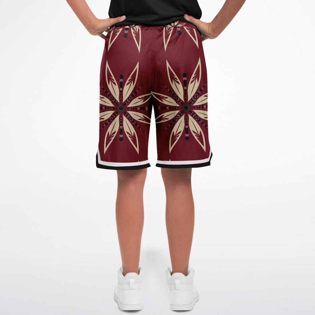 $NiieihiiNookei Basketball Short Rib - AOP