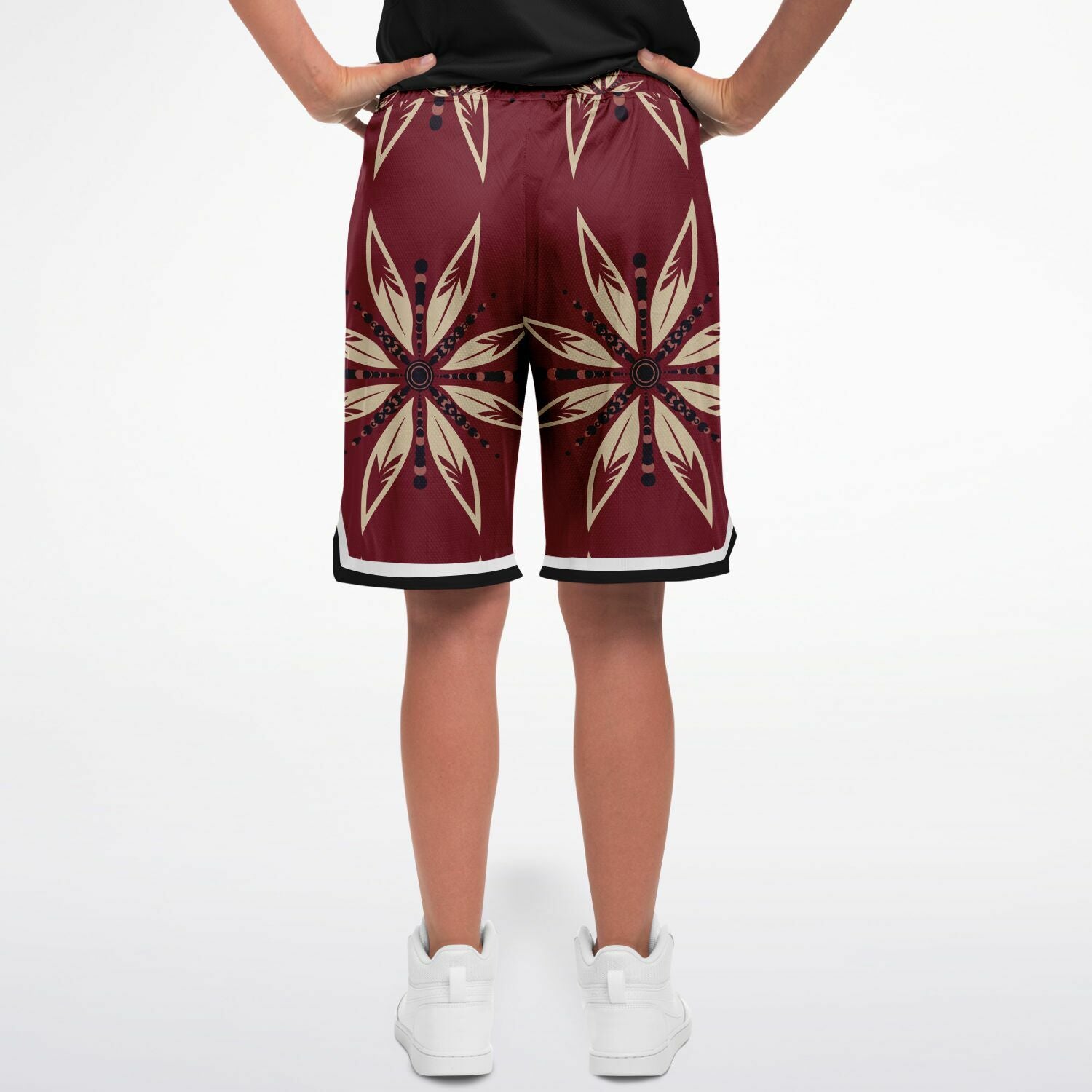 $NiieihiiNookei Basketball Short Rib - AOP
