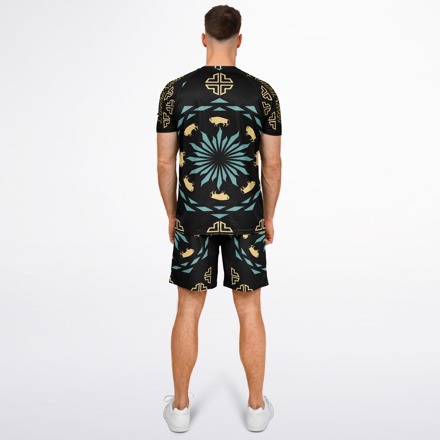 $NiieihiiNookei Men's Athletic Set - AOP