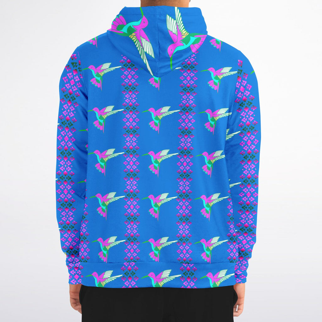$NiieihiiNookei Athletic Zip-Up Hoodie - AOP