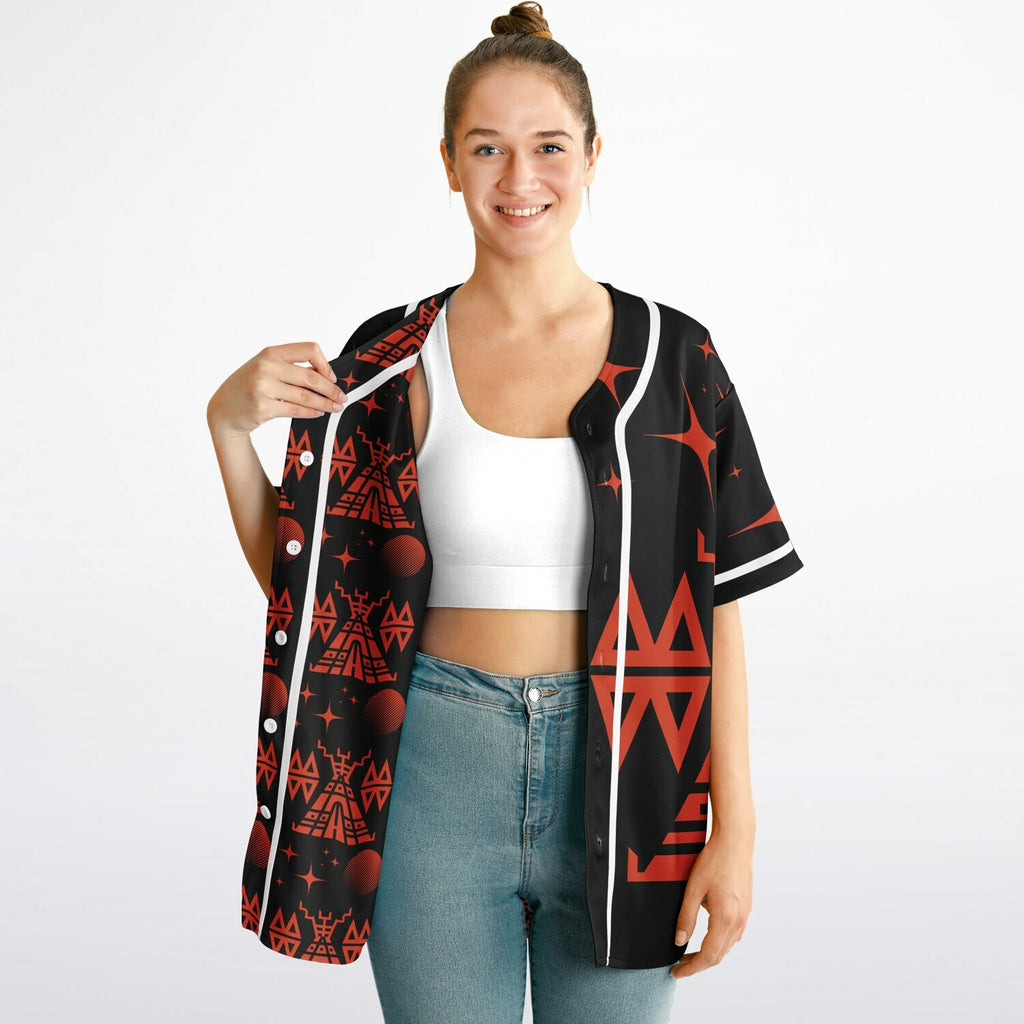 Reversible Baseball Jersey - AOP