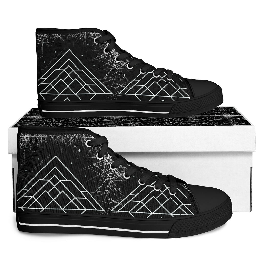 $NiieihiiNookei Urban Peak High Top Shoes - AOP