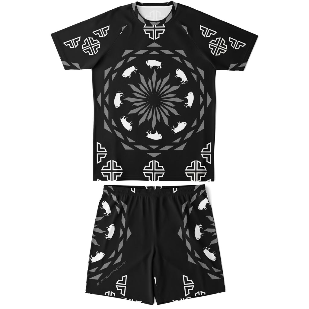 $NiieihiiNookei Men's Athletic Set - AOP