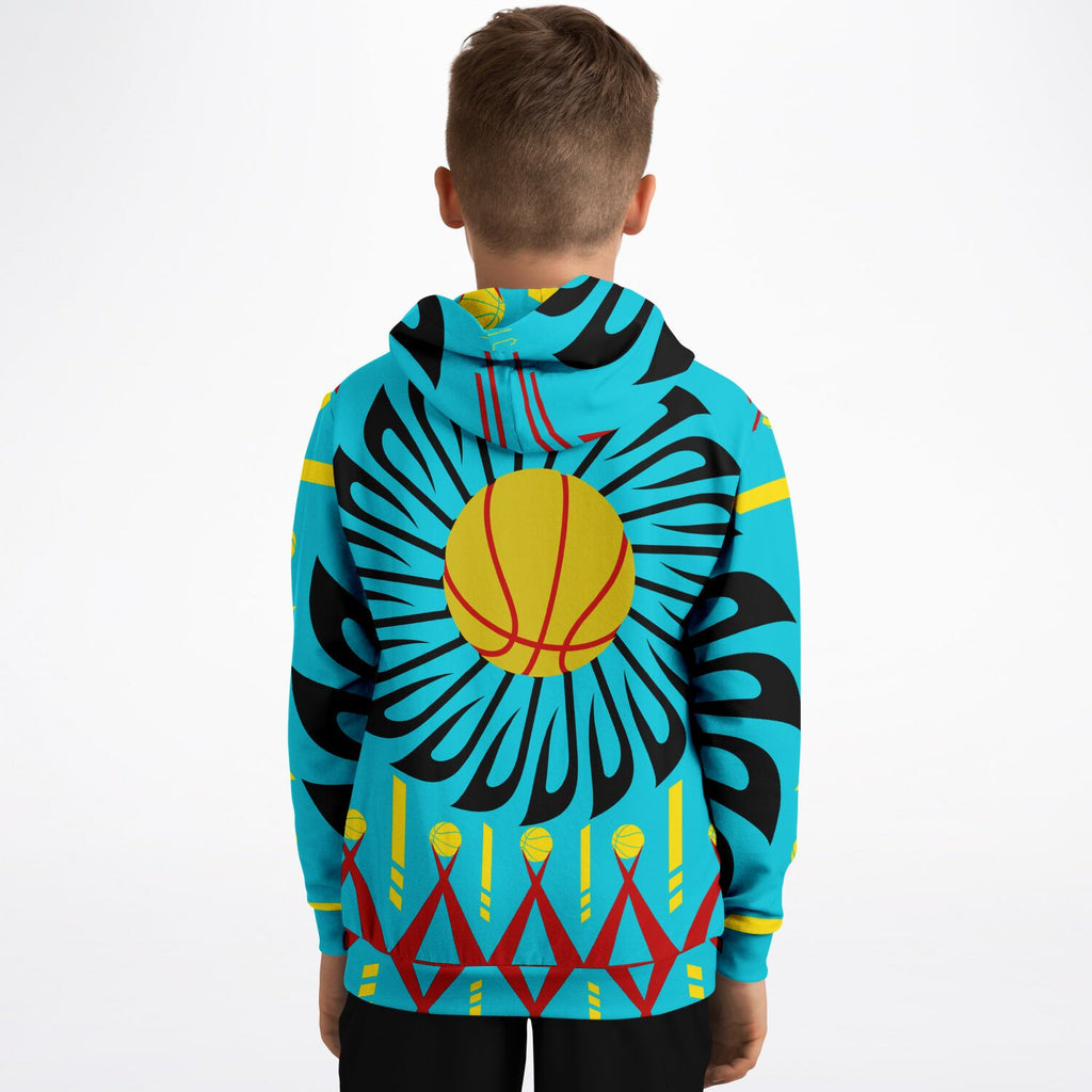 $NiieihiiNookei Athletic Kids Hoodie - AOP