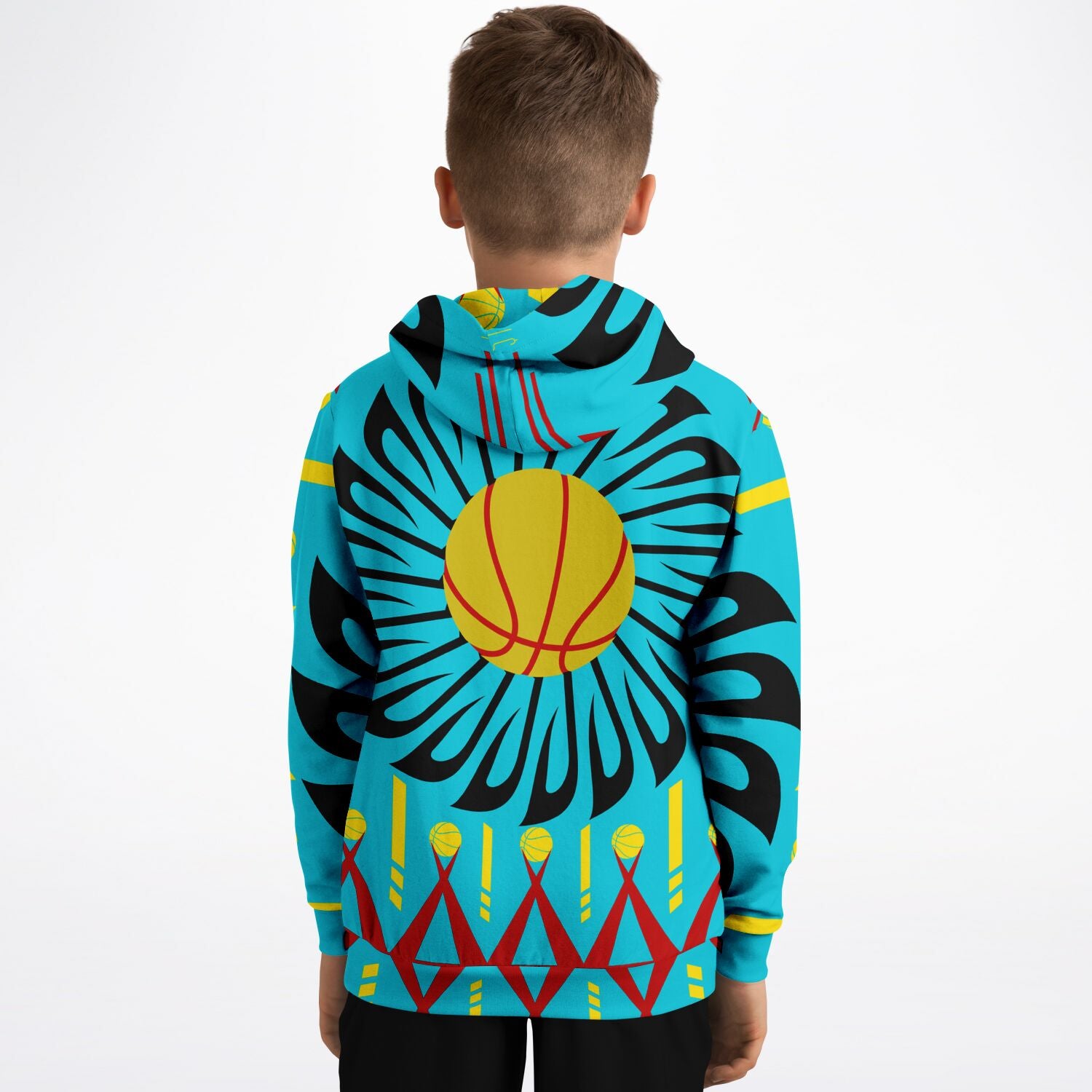 $NiieihiiNookei Athletic Kids Hoodie - AOP