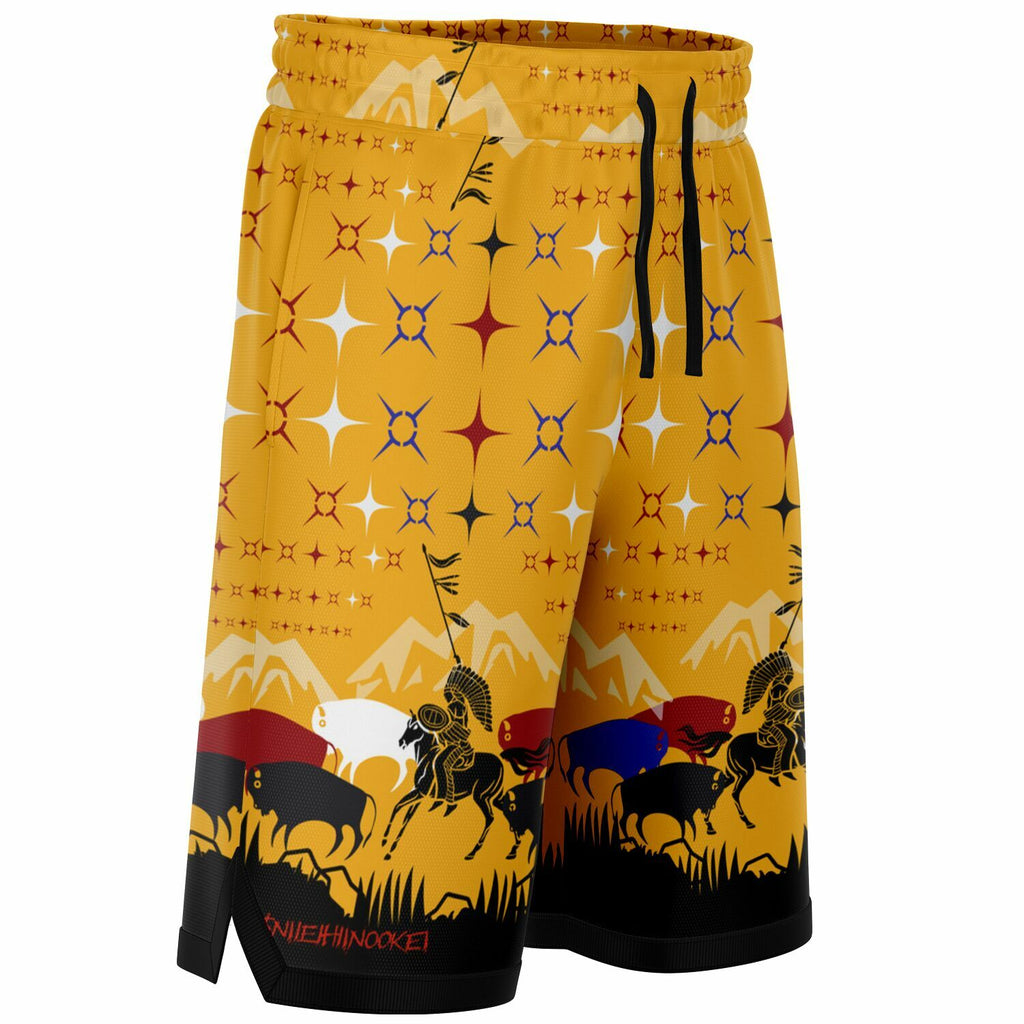 $NiieihiiNookei Basketball Short Rib - AOP