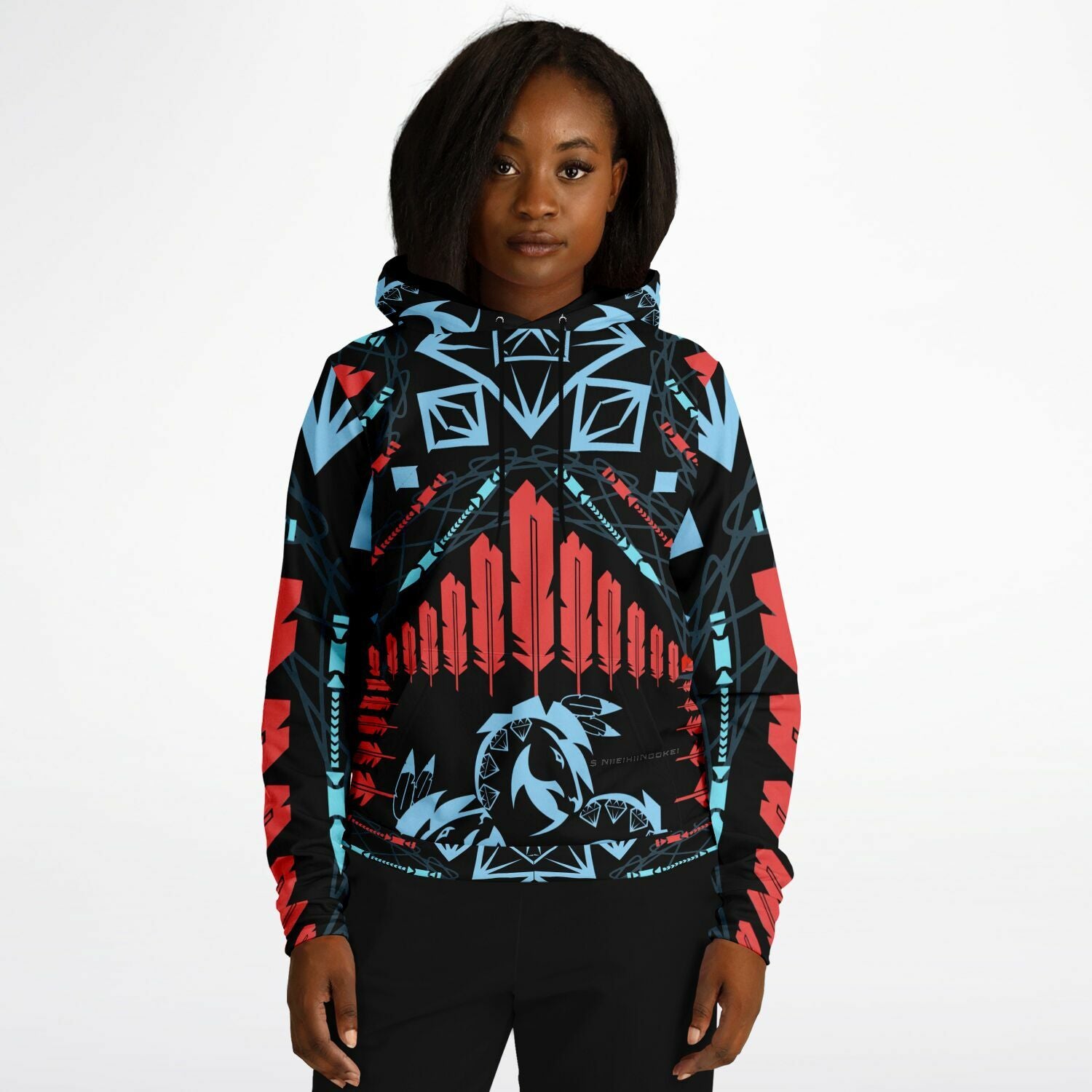 $NiieihiiNookei Athletic Hoodie - AOP