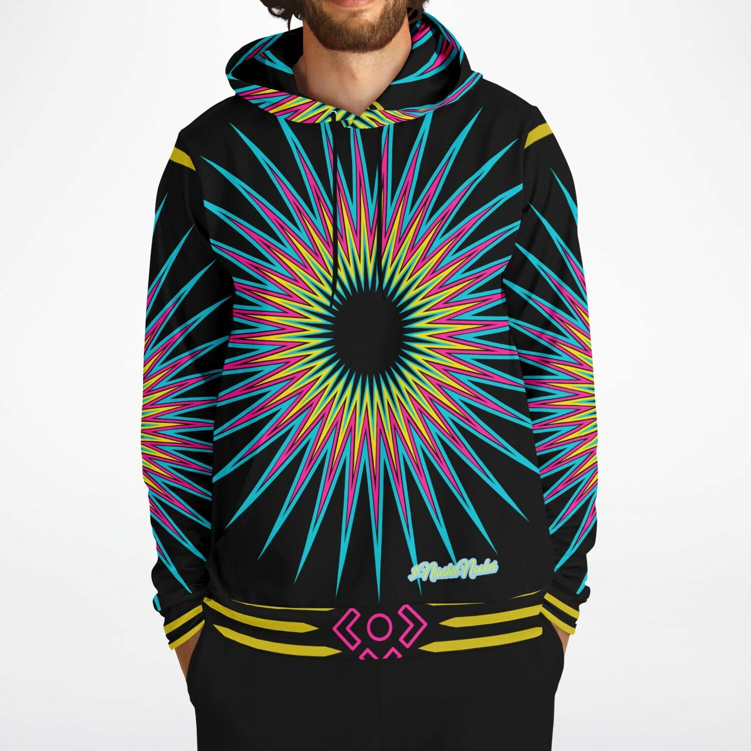$NiieihiiNookei Athletic Hoodie - AOP