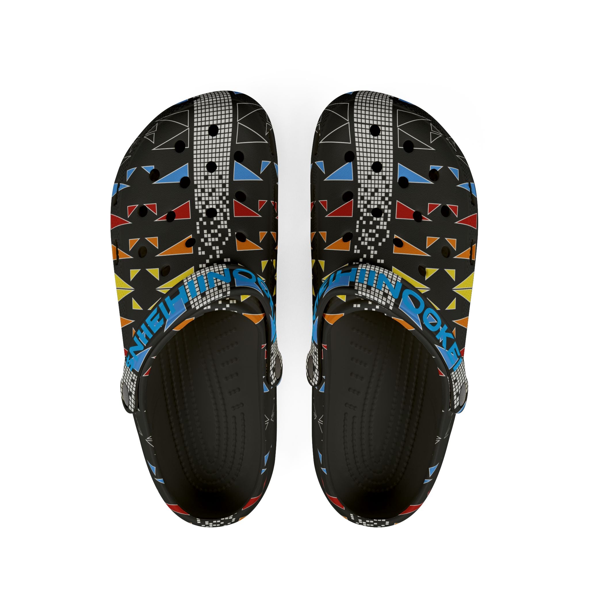 $NiieihiiNookei EVA Foam Shoes — All-Over Print