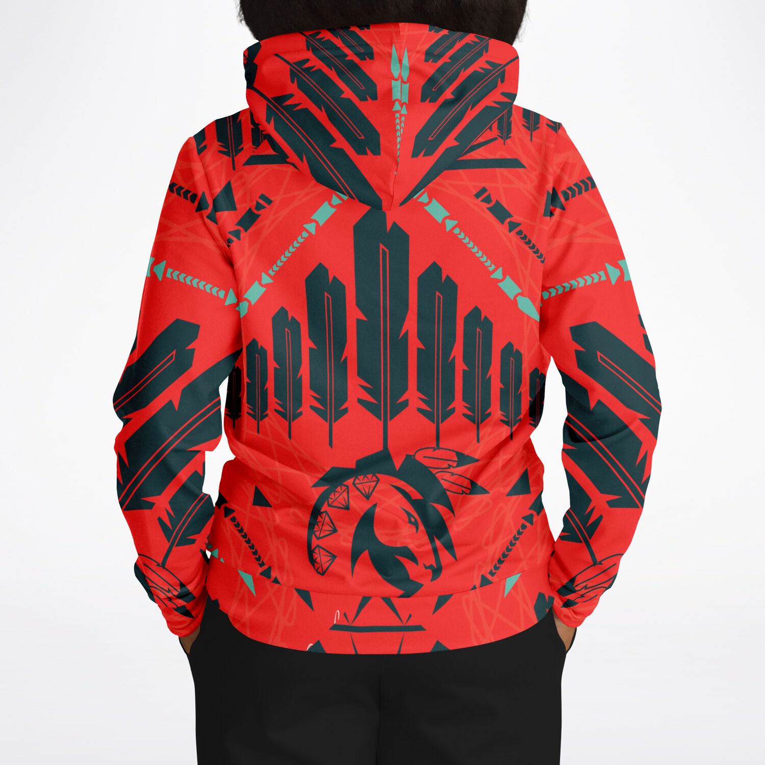 $NiieihiiNookei Athletic Hoodie - AOP