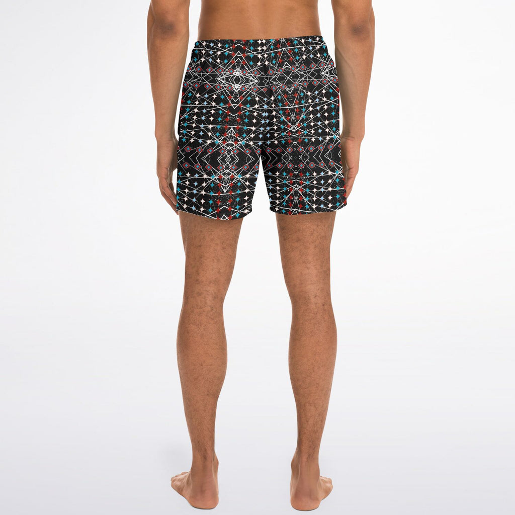 $NiieihiiNookei Swim Trunks Men - AOP