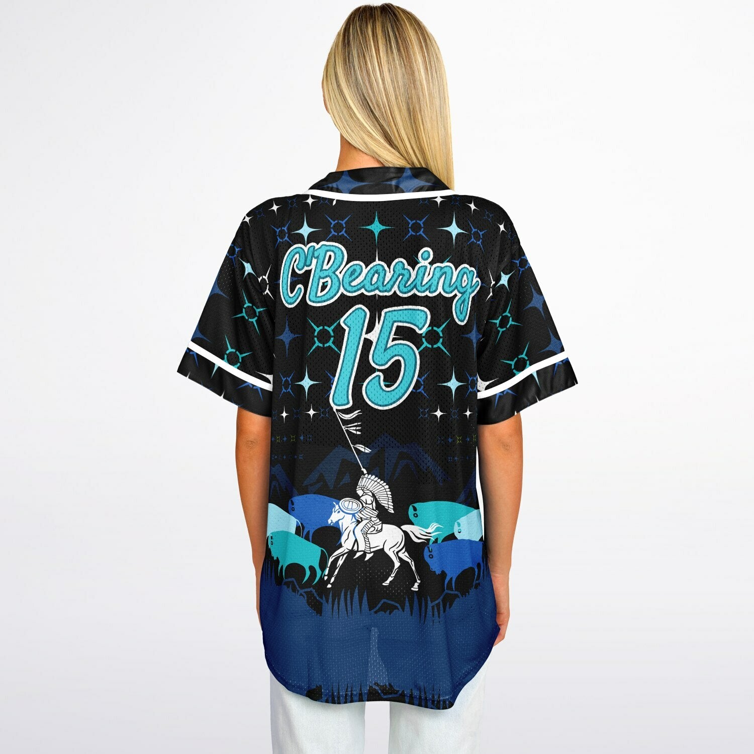 #15 C'Bearing Premium Baseball Jersey - AOP
