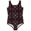 FLOWERS & HEARTZ Kids One-Piece Swimsuit - AOP