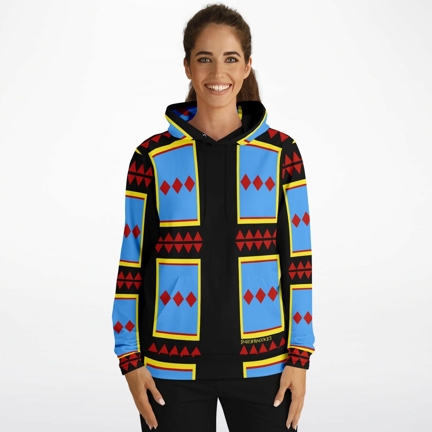 $NiieihiiNookei Athletic Hoodie - AOP