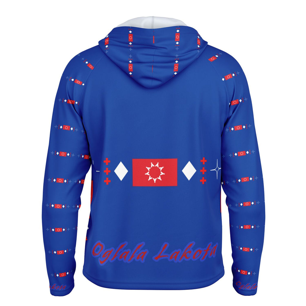 Oglala Sioux Tribe Logo Performance Hoodie - AOP
