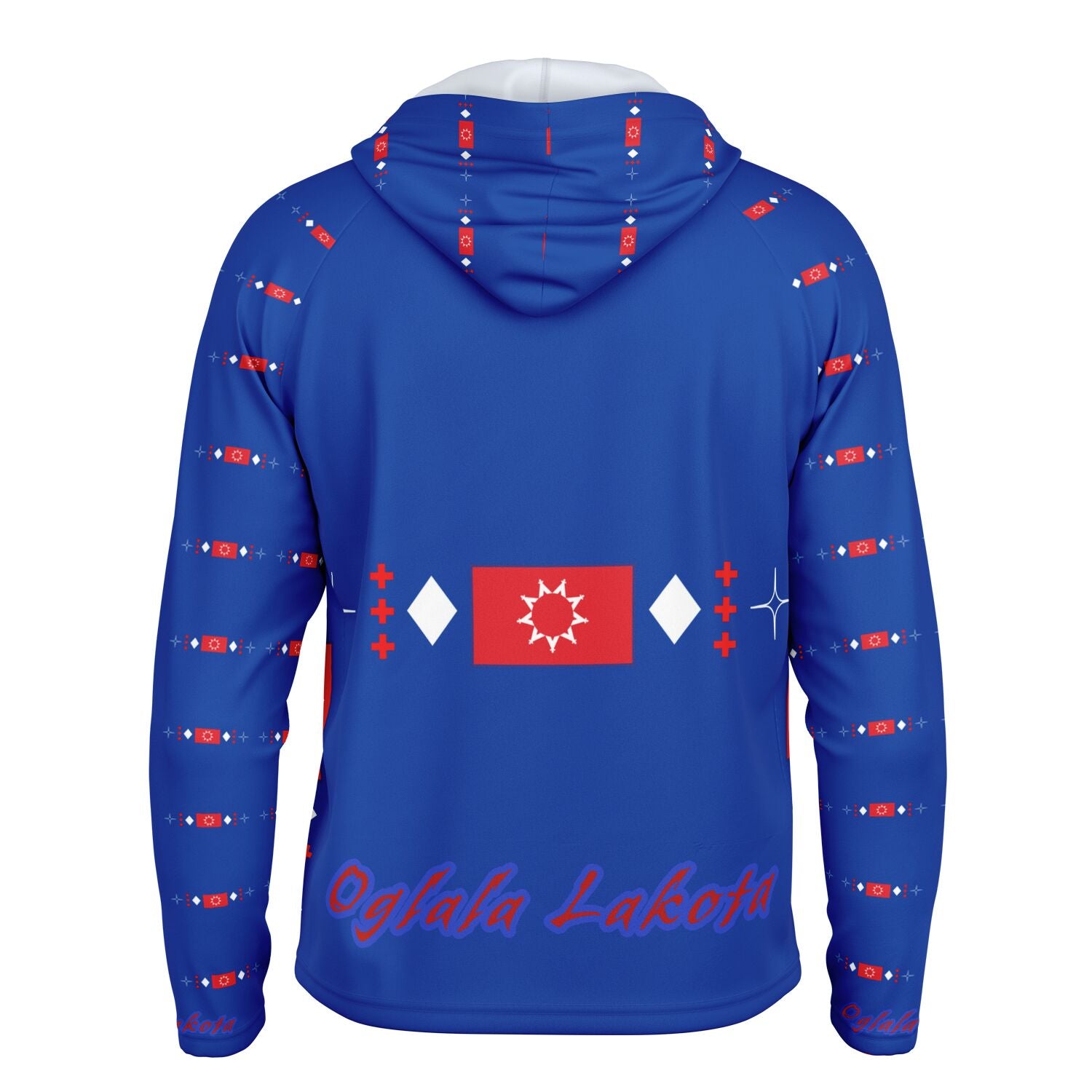 Oglala Sioux Tribe Logo Performance Hoodie - AOP