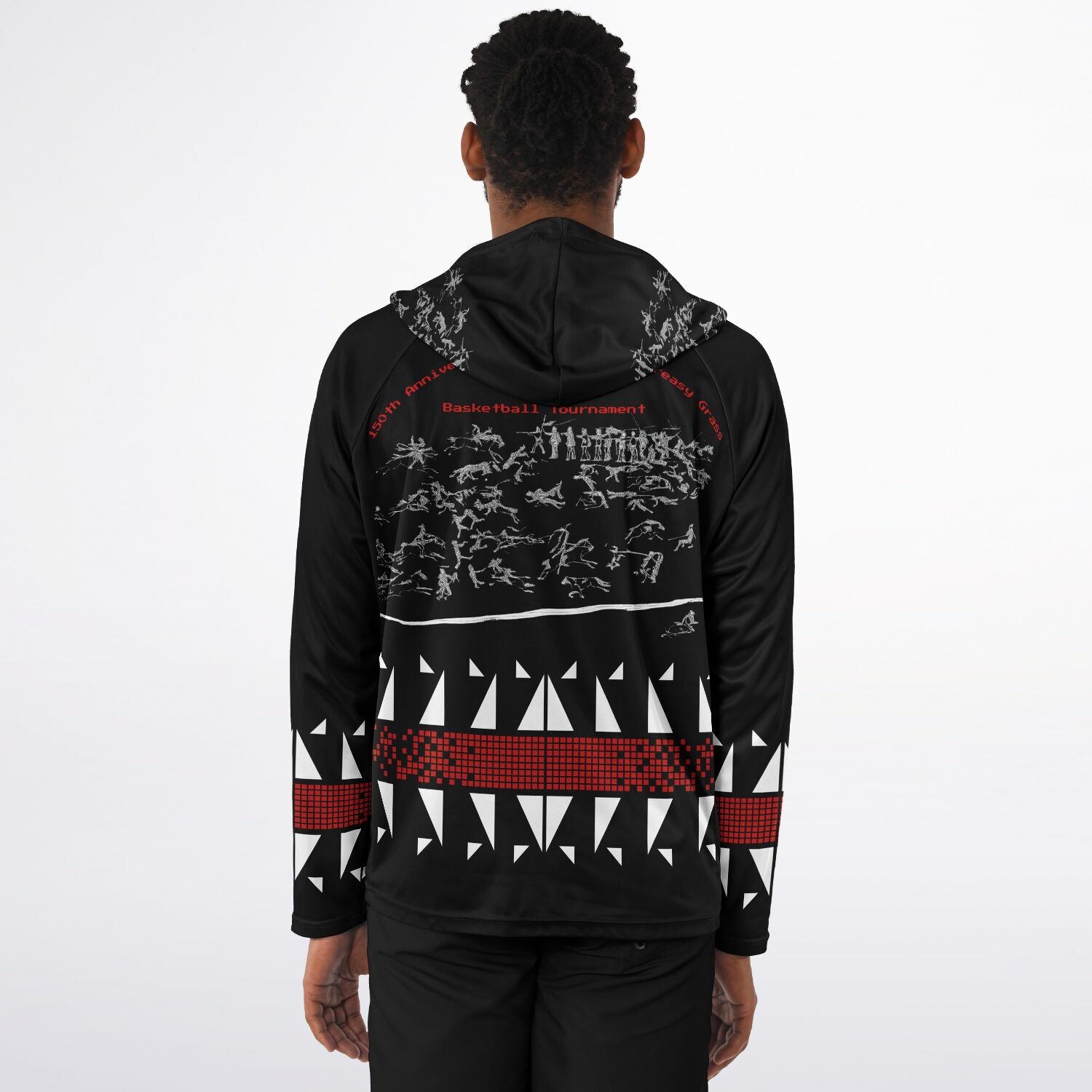 $NIIEIHIINOOKEI MVP BLBH Hooded Performance Shirt - AOP
