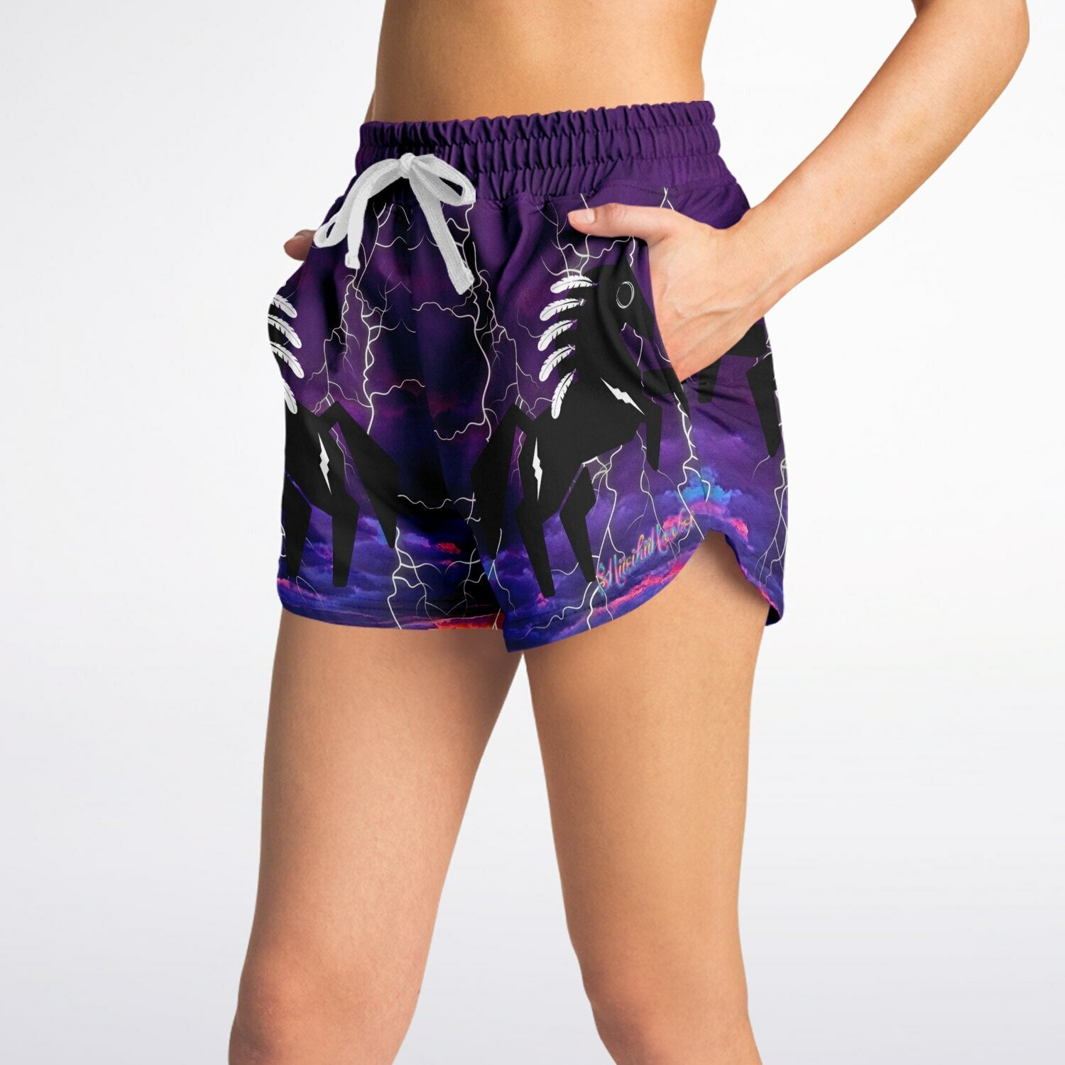 $NiieihiiNookei Athletic Shorts - AOP