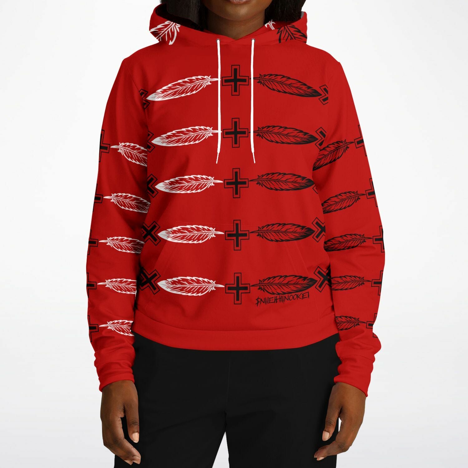 $NiieihiiNookei Athletic Hoodie - AOP