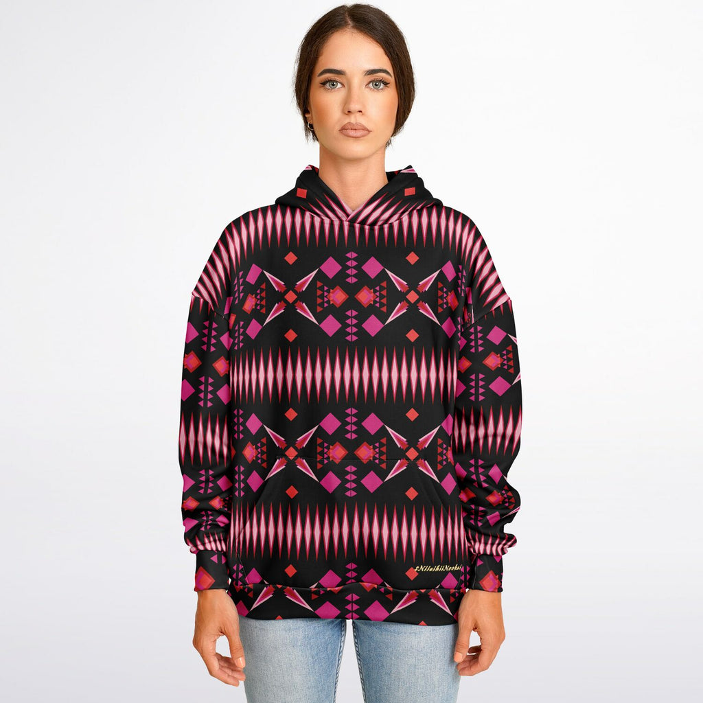 $NiieihiiNookei Heavyweight Oversized Hoodie - AOP